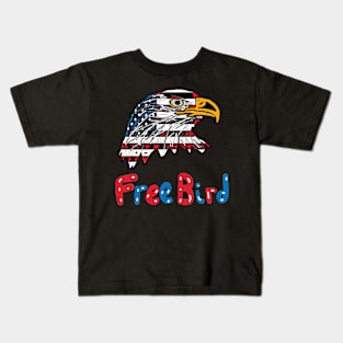 Free Bird Kids T-Shirt